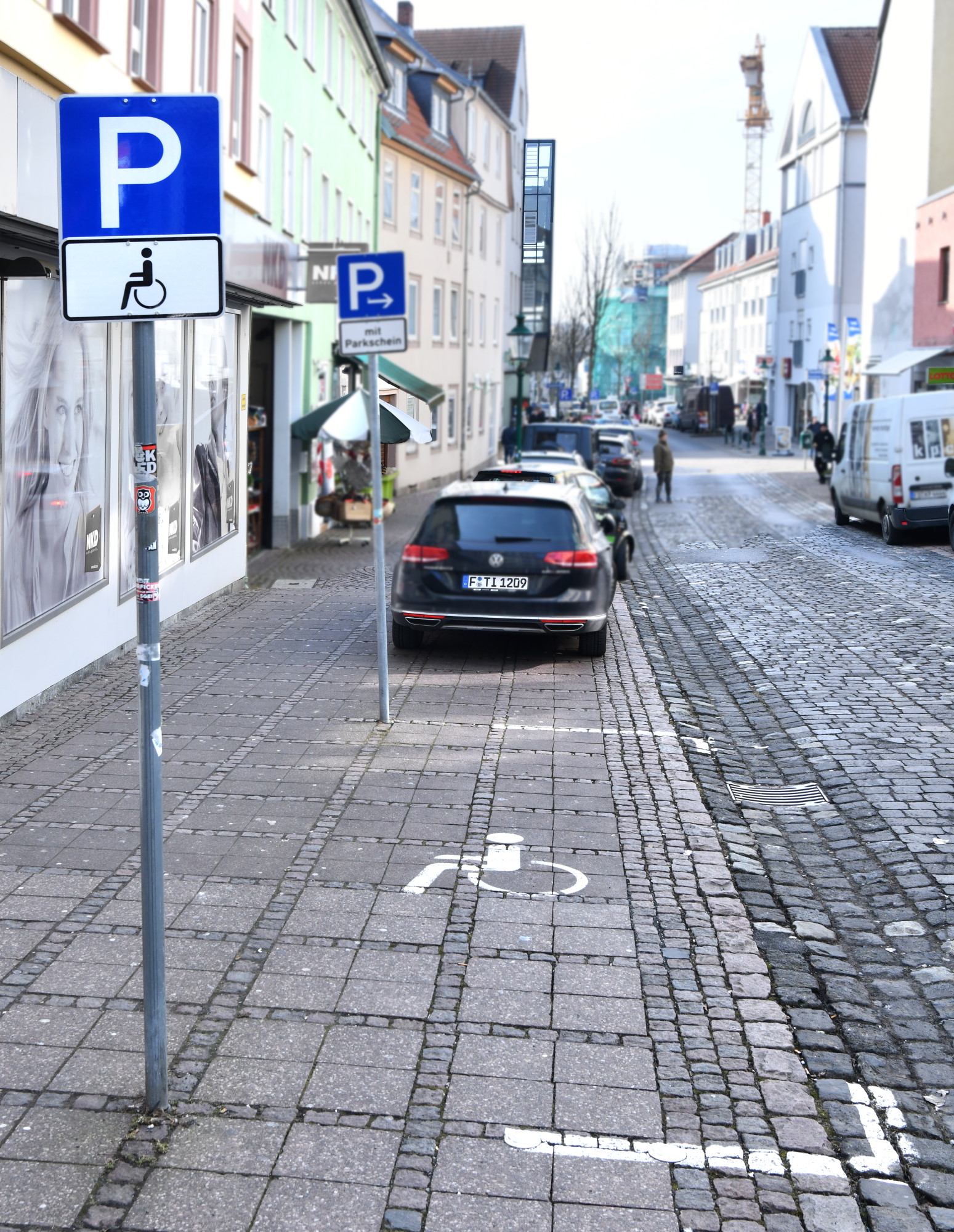 Fulda leichte Sprache: Park·ausweis für Menschen mit Behinderungen